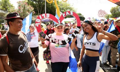 ¡Con la paz no se juega...Nicaragua: Pueblo de Paz y Bien...Todos tenemos derechos!