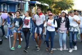Caminata: “Dignidad, Derechos, No Violencia!”, “Mujeres Valientes!” y ”Con La Paz No se Juega!”