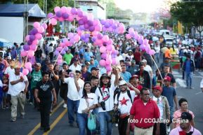 Caminata: “Dignidad, Derechos, No Violencia!”, “Mujeres Valientes!” y ”Con La Paz No se Juega!”