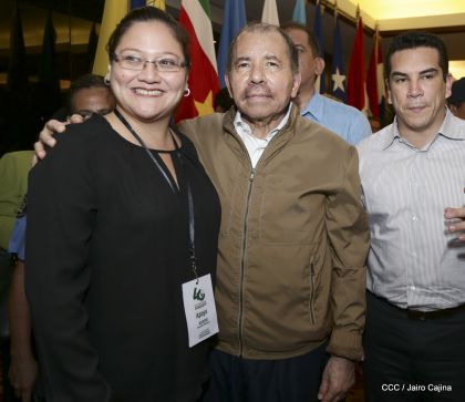 Presidente Daniel Ortega en Clausura de Reunión Plenaria de Copppal