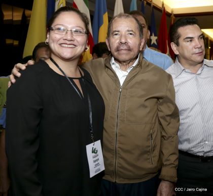 Presidente Daniel Ortega en Clausura de Reunión Plenaria de Copppal