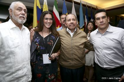 Presidente Daniel Ortega en Clausura de Reunión Plenaria de Copppal