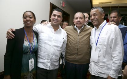 Presidente Daniel Ortega en Clausura de Reunión Plenaria de Copppal