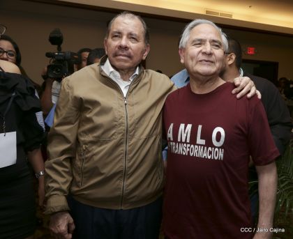 Presidente Daniel Ortega en Clausura de Reunión Plenaria de Copppal