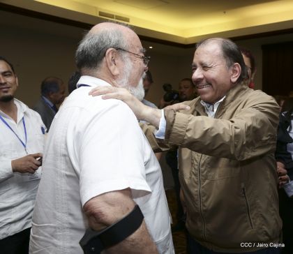 Presidente Daniel Ortega en Clausura de Reunión Plenaria de Copppal