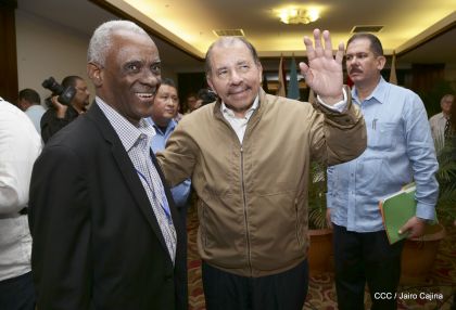 Presidente Daniel Ortega en Clausura de Reunión Plenaria de Copppal
