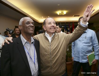 Presidente Daniel Ortega en Clausura de Reunión Plenaria de Copppal