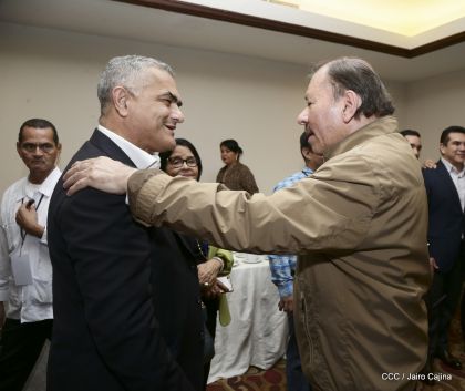 Presidente Daniel Ortega en Clausura de Reunión Plenaria de Copppal