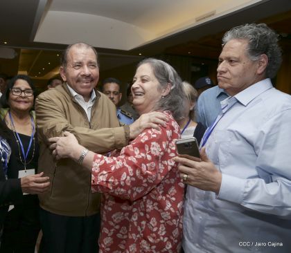 Presidente Daniel Ortega en Clausura de Reunión Plenaria de Copppal