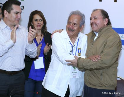 Presidente Daniel Ortega en Clausura de Reunión Plenaria de Copppal