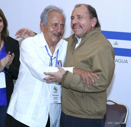 Presidente Daniel Ortega en Clausura de Reunión Plenaria de Copppal