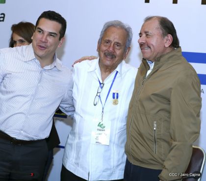 Presidente Daniel Ortega en Clausura de Reunión Plenaria de Copppal