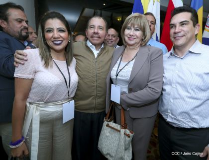 Presidente Daniel Ortega en Clausura de Reunión Plenaria de Copppal