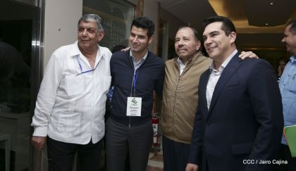 Presidente Daniel Ortega en Clausura de Reunión Plenaria de Copppal