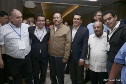 Presidente Daniel Ortega en Clausura de Reunión Plenaria de Copppal