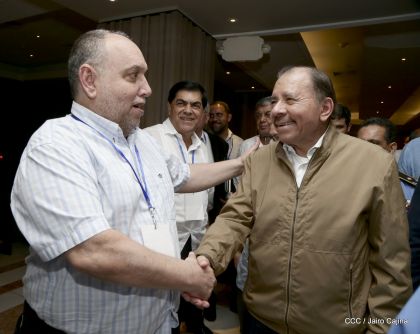 Presidente Daniel Ortega en Clausura de Reunión Plenaria de Copppal