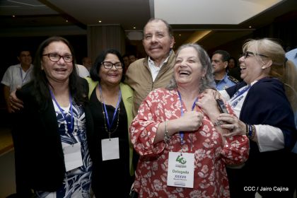 Presidente Daniel Ortega en Clausura de Reunión Plenaria de Copppal