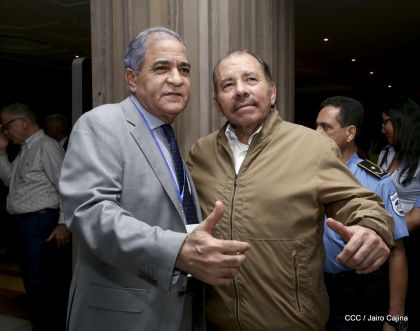 Presidente Daniel Ortega en Clausura de Reunión Plenaria de Copppal