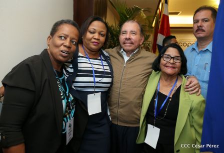 Presidente Daniel Ortega en Clausura de Reunión Plenaria de Copppal