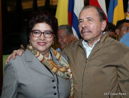Presidente Daniel Ortega en Clausura de Reunión Plenaria de Copppal