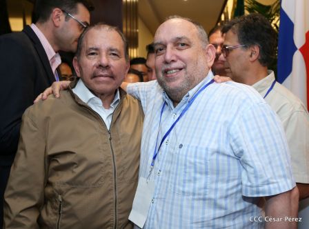 Presidente Daniel Ortega en Clausura de Reunión Plenaria de Copppal