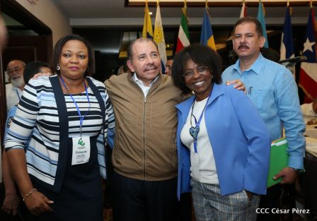 Presidente Daniel Ortega en Clausura de Reunión Plenaria de Copppal