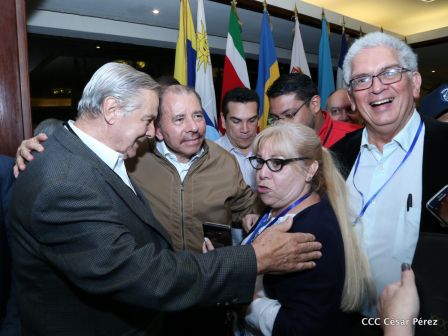 Presidente Daniel Ortega en Clausura de Reunión Plenaria de Copppal