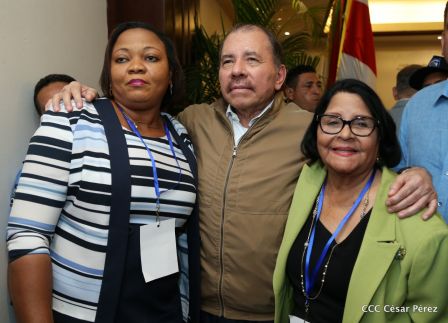 Presidente Daniel Ortega en Clausura de Reunión Plenaria de Copppal