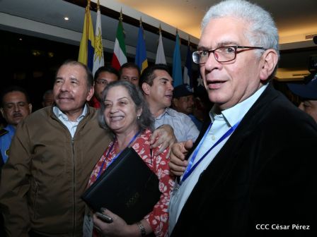 Presidente Daniel Ortega en Clausura de Reunión Plenaria de Copppal