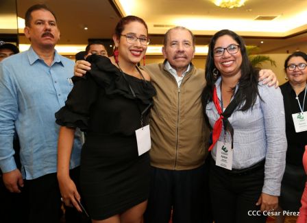 Presidente Daniel Ortega en Clausura de Reunión Plenaria de Copppal