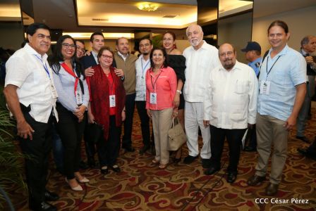 Presidente Daniel Ortega en Clausura de Reunión Plenaria de Copppal