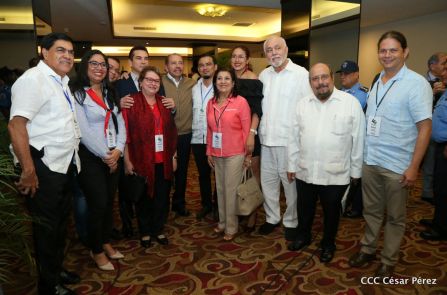 Presidente Daniel Ortega en Clausura de Reunión Plenaria de Copppal