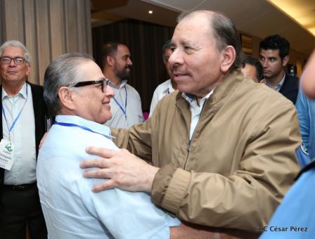 Presidente Daniel Ortega en Clausura de Reunión Plenaria de Copppal