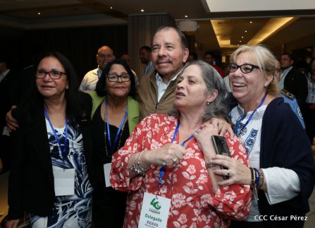 Presidente Daniel Ortega en Clausura de Reunión Plenaria de Copppal