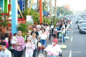 Avenida de Bolívar a Chávez: Epicentro de la fe mariana en Nicaragua