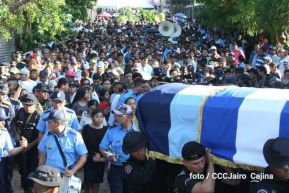 Honras fúnebres para suboficiales caídos en el cumplimiento del deber