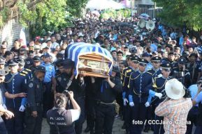 Honras fúnebres para suboficiales caídos en el cumplimiento del deber