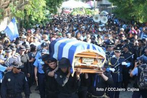 Honras fúnebres para suboficiales caídos en el cumplimiento del deber