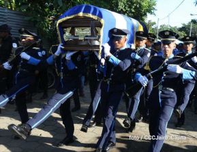 Honras fúnebres para suboficiales caídos en el cumplimiento del deber