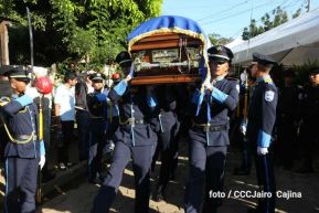 Honras fúnebres para suboficiales caídos en el cumplimiento del deber