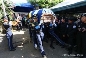 Honras fúnebres para suboficiales caídos en el cumplimiento del deber