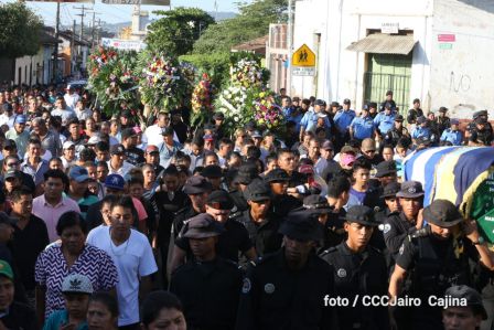 Honras fúnebres para suboficiales caídos en el cumplimiento del deber