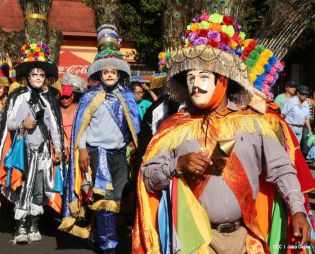 Caraceños celebran a San Sebastián en compañía del Cardenal Brenes