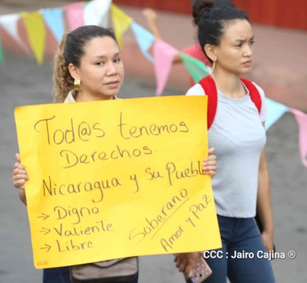 ¡Derechos para Todos!, por la paz, el amor y la reconciliación