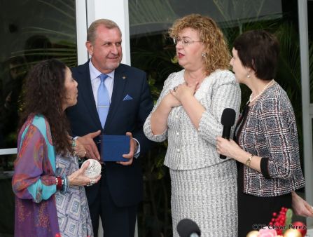 Federación de Rusia condecora a la Compañera Rosario Murillo con la Orden de la Amistad