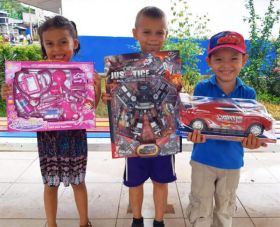 Gobierno Sandinista entrega juguetes a los niños y niñas de Nicaragua