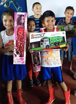 Gobierno Sandinista entrega juguetes a los niños y niñas de Nicaragua