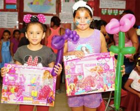 Gobierno Sandinista entrega juguetes a los niños y niñas de Nicaragua