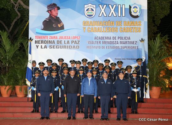 XXII Graduación de Cadetes, Licenciados en Ciencias Policiales 