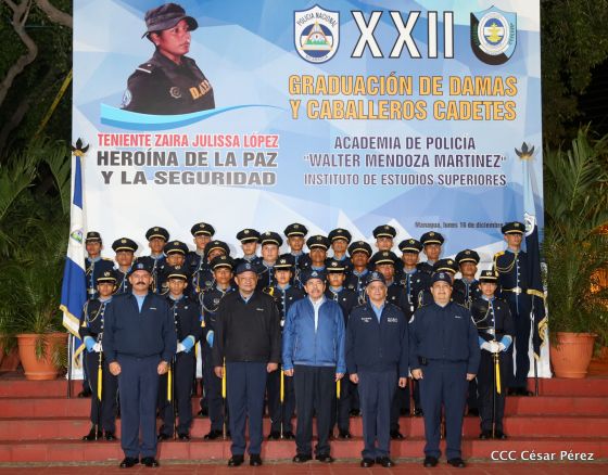 XXII Graduación de Cadetes, Licenciados en Ciencias Policiales 
